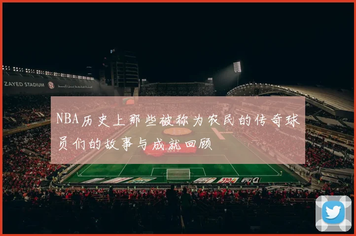 NBA历史上那些被称为农民的传奇球员们的故事与成就回顾